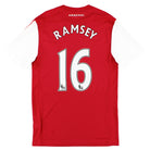 2011-12 Arsenal '125th Anniversary' Home Shirt Ramsey #16 S Football Shirt