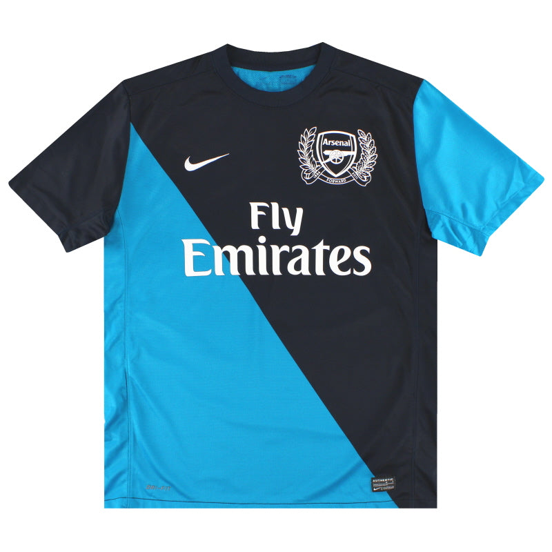 2011-12 Arsenal Nike '125th Anniversary' Away Shirt Arteta #8 XL