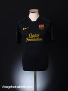 2011-12 Barcelona Away Shirt M Football Shirt