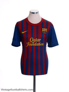 2011-12 Barcelona Home Shirt L Football Shirt
