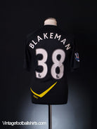 2011-12 Bolton Player Issue Away Shirt Blakeman #38 *As New*  Football Shirt