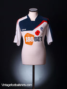 2011-12 Bolton Poppy Match Issue Home Shirt *As new* L Football Shirt