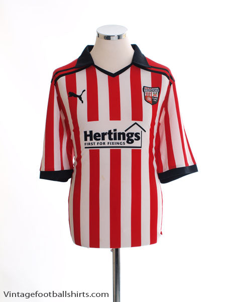2011-12 Brentford Home Shirt XL Football Shirt