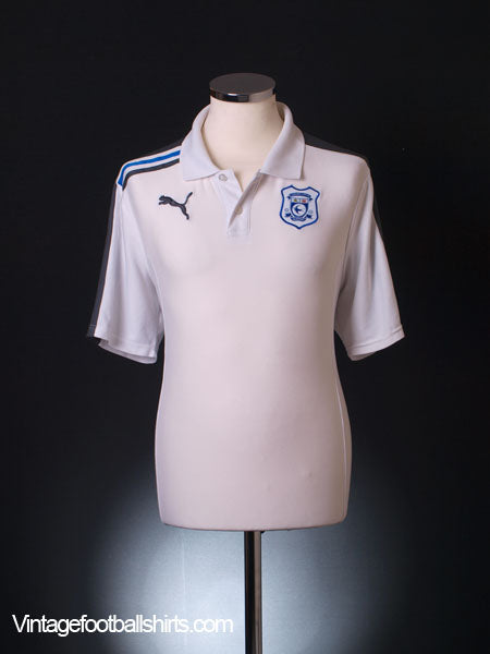 2011-12 Cardiff City Polo Shirt M Polo Shirt