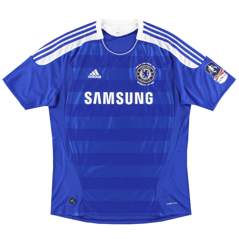 2011-12 Chelsea adidas 'FA Cup Final' Home Shirt *As New* XL Football Shirt