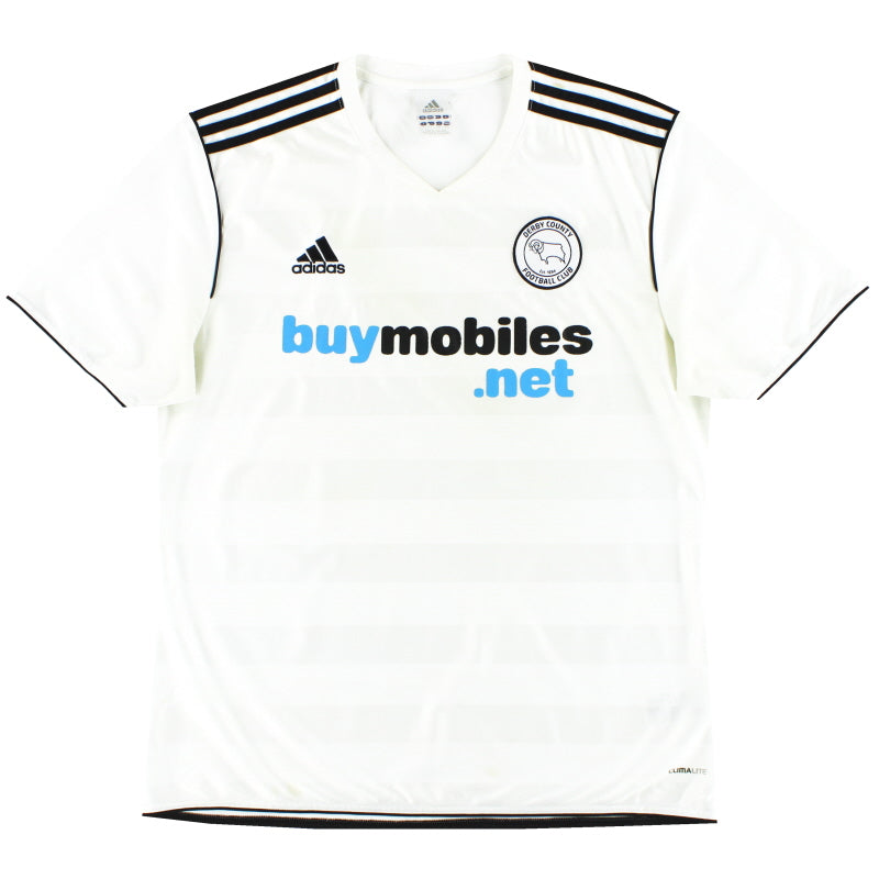 2011-12 Derby County adidas Home Shirt L Football Shirt
