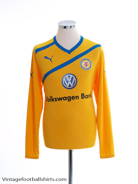 2011-12 Eintracht Braunschweig Away Shirt L/S *Mint* M Football Shirt
