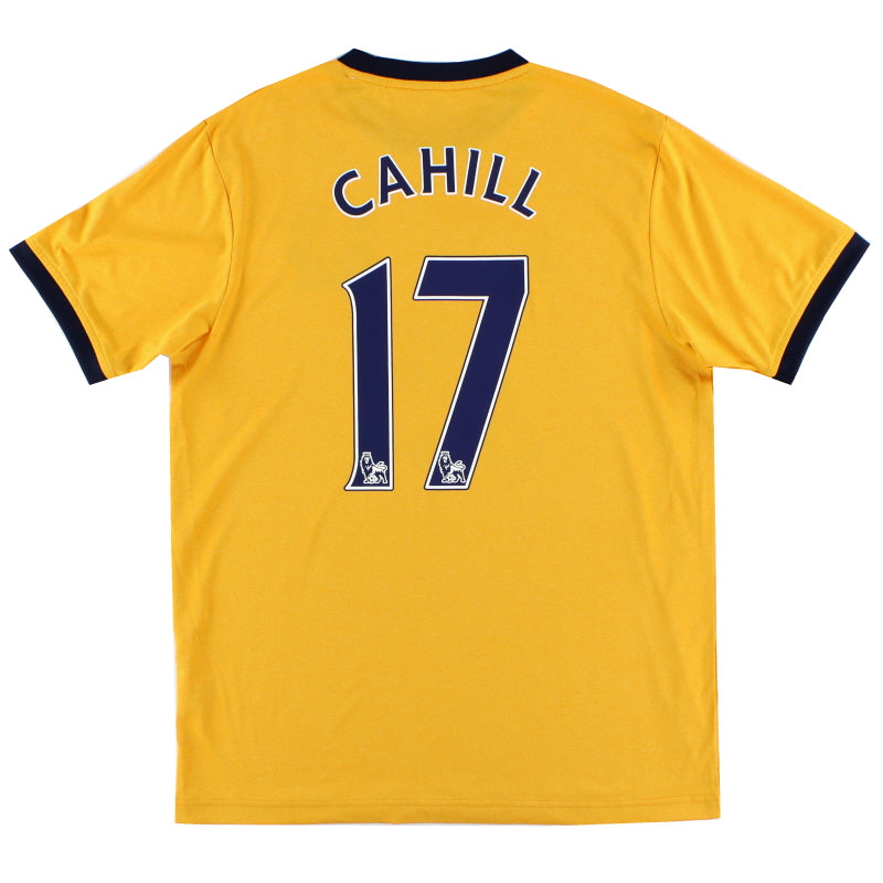 2011-12 Everton Away Shirt Cahill #17 M Football Shirt