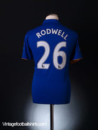 2011-12 Everton Home Shirt Rodwell #26 M Football Shirt