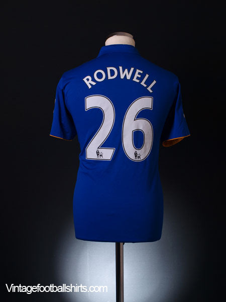 2011-12 Everton Home Shirt Rodwell #26 M Football Shirt