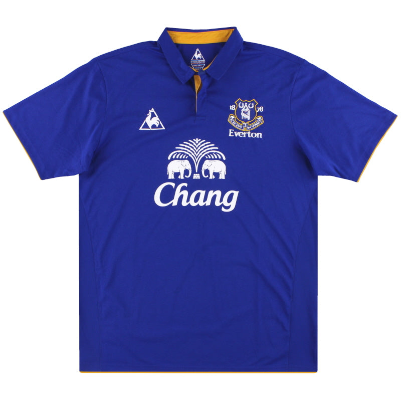 2011-12 Everton Le Coq Sportif Home Shirt *Mint* L LEX16255