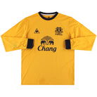 2011-12 Everton Le Coq Sportif Away Shirt L/S L Football Shirt