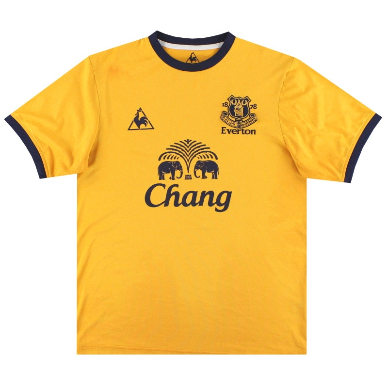 2011-12 Everton Le Coq Sportif Away Shirt M Football Shirt