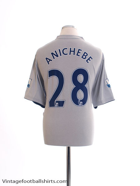 2011-12 Everton Third Shirt Anichebe #28 *Mint* XL Football Shirt