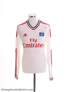2011-12 Hamburg Home Shirt L/S M Football Shirt