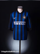 2011-12 Inter Milan Home Shirt XXL Football Shirt