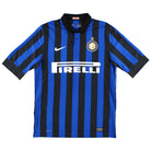 2011-12 Inter Milan Home Shirt L.Boys Football Shirt