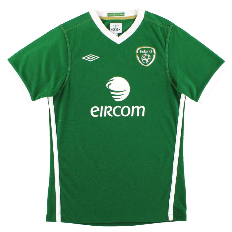 2011-12 Ireland Umbro Home Shirt Y Football Shirt