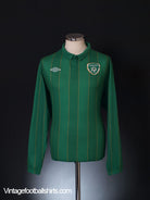 2011-12 Ireland Player Issue Home Shirt L/S XL Football Shirt