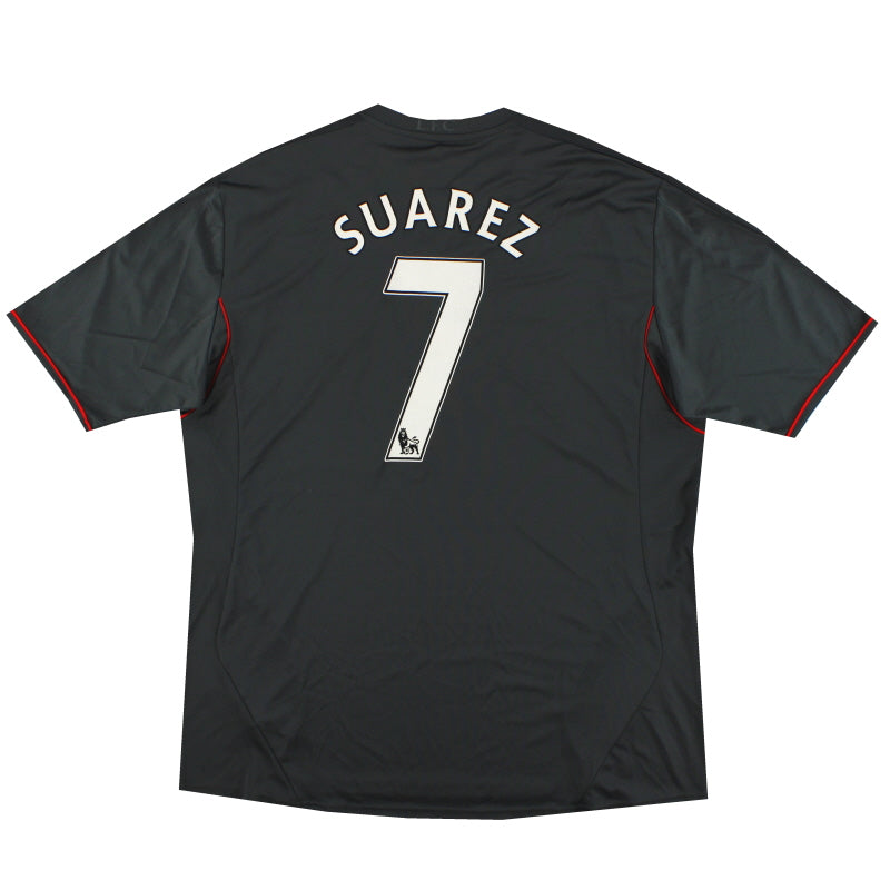 2011-12 Liverpool adidas Away Shirt Suarez #7 XXXL V13870
