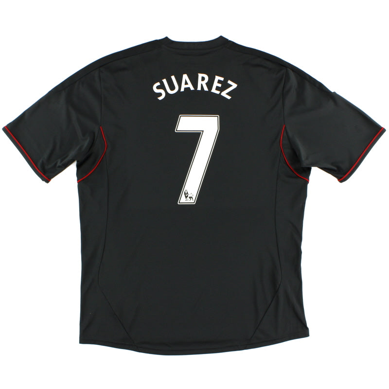 2011-12 Liverpool adidas Away Shirt Suarez #7 L | Vintage Football 2011-12 Liverpool adidas Away Shirt Suarez #7 L | Vintage Football
