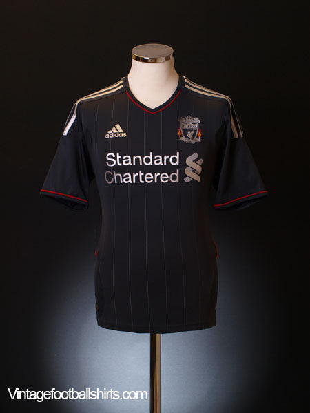 2011-12 Liverpool Away Shirt S Football Shirt