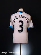 2011-12 Liverpool Third Shirt Jose Enrique #3 S Football Shirt
