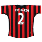 2011-12 Manchester City Away Shirt Richards #2 L Football Shirt