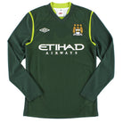 2011-12 Manchester City Goalkeeper Shirt *BNWT* L/S S Football Shirt