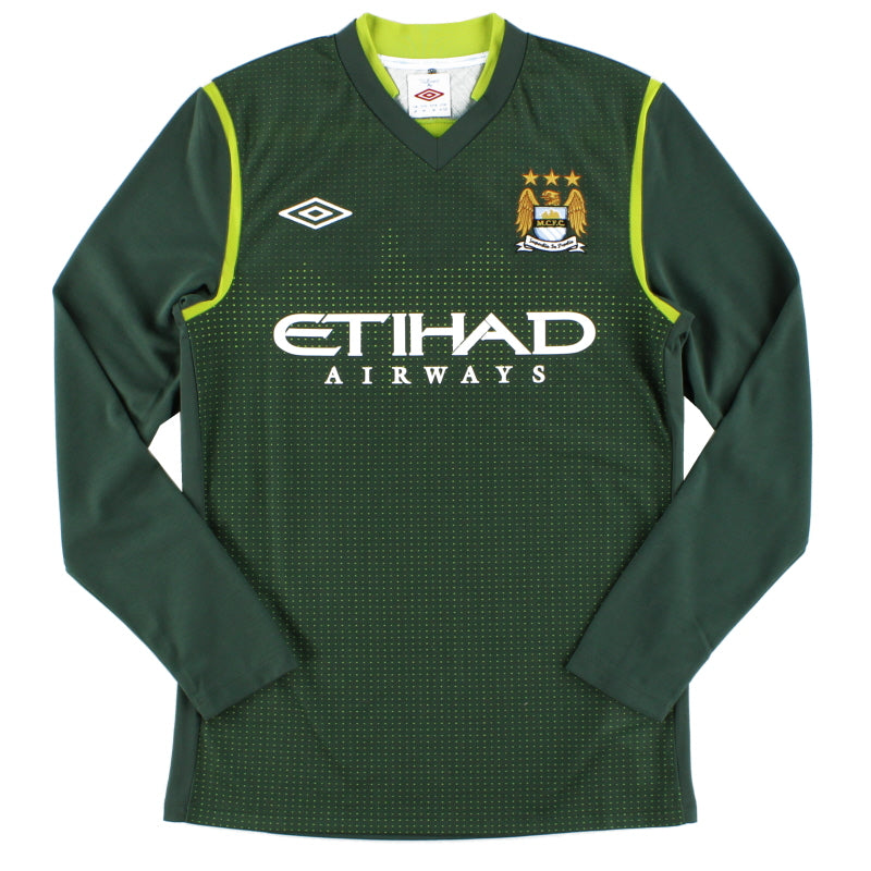 2011-12 Manchester City Goalkeeper Shirt *BNWT* L/S S Football Shirt