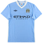2011-12 Manchester City Umbro Home Shirt M Football Shirt