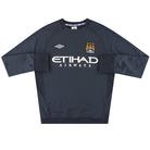 2011-12 Manchester City Umbro Training Sweatshirt L Sweatshirt