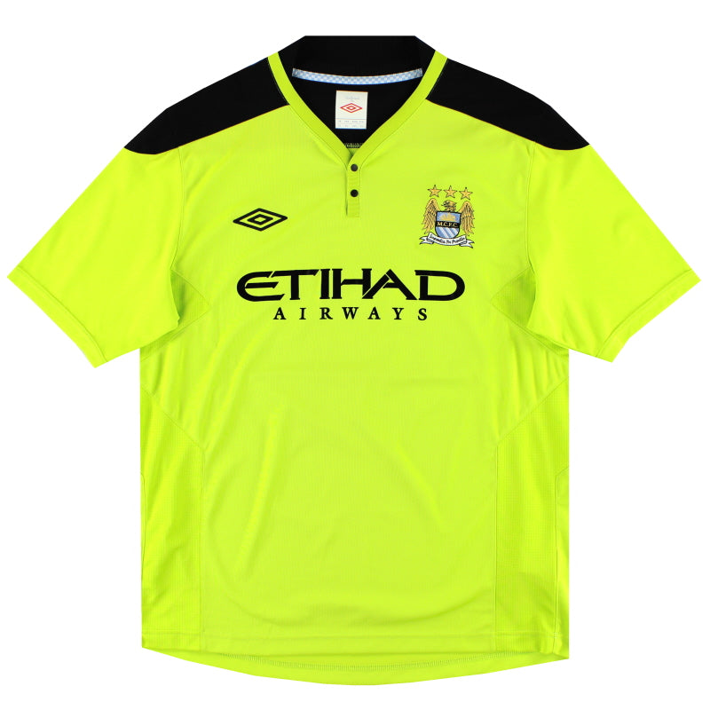 2011-12 Manchester City Umbro Training Top XL Football Shirt