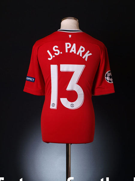 2011-12 Manchester United Champions League Home Shirt J.S