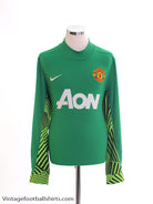 2011-12 Manchester United Goalkeeper Shirt M Football Shirt