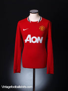 2011-12 Manchester United Home Shirt L/S *BNIB*  Football Shirt