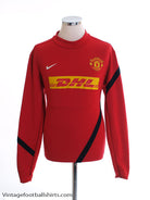2011-12 Manchester United Training Top L Football Shirt