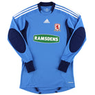 2011-12 Middlesbrough adidas Player Issue Goalkeeper Shirt L/S S Football Shirt