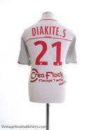 2011-12 Nancy Home Shirt Diakite.S #21 M/L Football Shirt