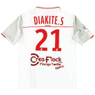 2011-12 Nancy Umbro Home Shirt Diakite.S #21 M/L Football Shirt