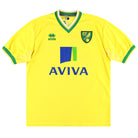 2011-12 Norwich City Errea Home Shirt XL Football Shirt