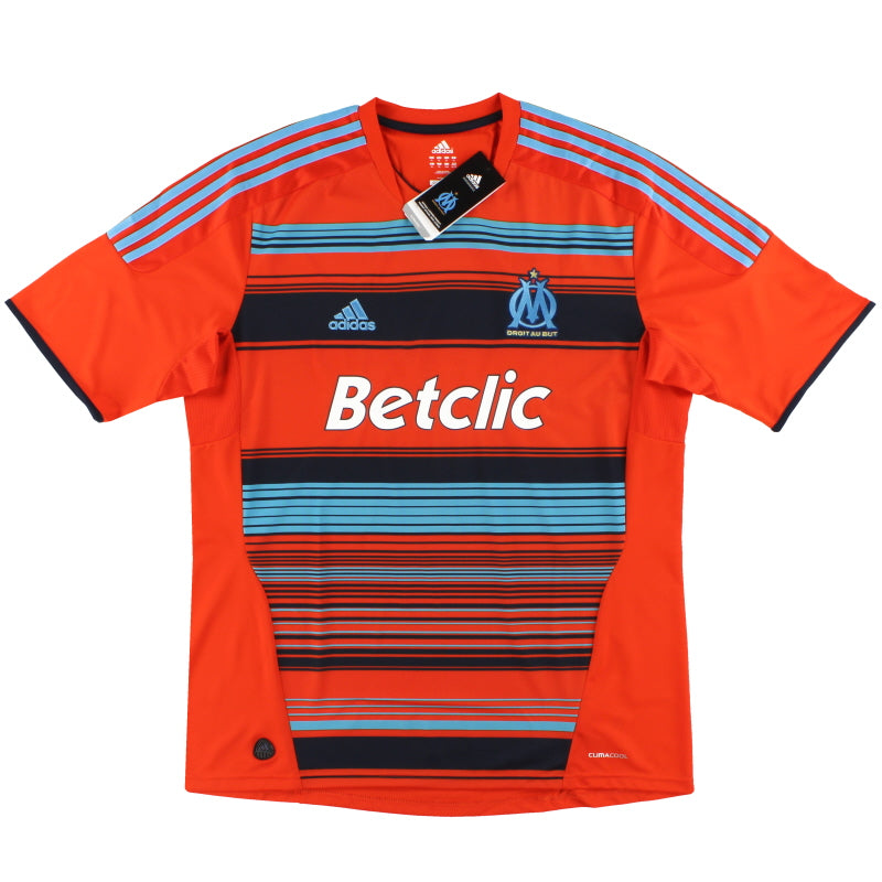 2011-12 Olympique Marseille adidas Third Shirt *w/tags* L Football Shirt