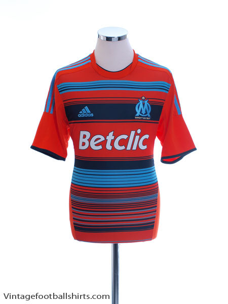 2011-12 Olympique Marseille Third Shirt *Mint* M Football Shirt