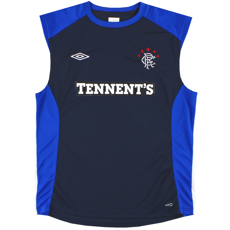 2011-12 Rangers Umbro Training Vest XXL | Vintage Football Shirts