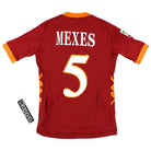 2011-12 Roma Home Shirt Mexes #5 *w/tags* S Football Shirt