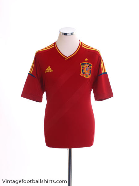 2011-12 Spain Home Shirt *Mint* M Football Shirt