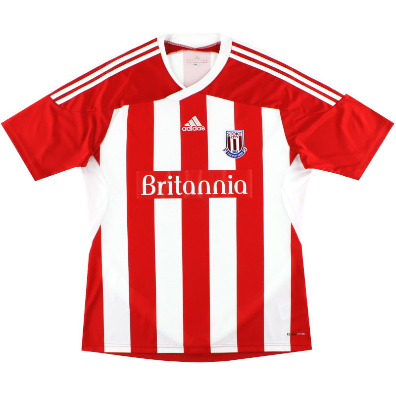 2011-12 Stoke City adidas Home Shirt *Mint* XL Football Shirt