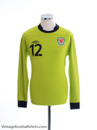 2011-12 Wales Goalkeeper Shirt #12 L Football Shirt
