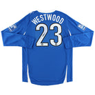 2011-12 Wrexham Puma Match Worn Signed Away Shirt Westwood #23 L/S L Football Shirt