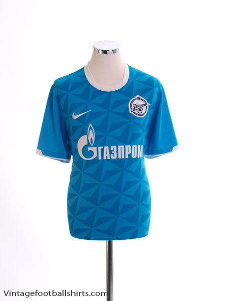 2011-12 Zenit St. Petersburg Home Shirt *Mint* M Football Shirt